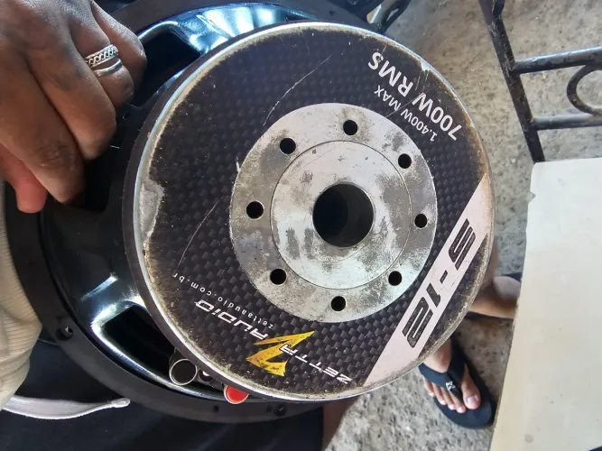Par de alto falante 12 polegadas zerado 700 rms