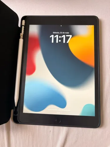 iPad 9 64Gb Seminovo (acompanha caneta Apple Pencil original)