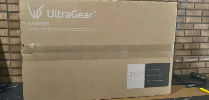 Monitor 32pol LG ULTRA GEAR 2K QHD NA CAIXA.
