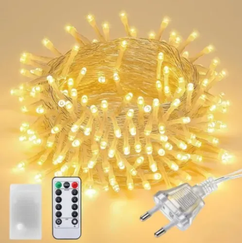Cordão Pisca Pisca 500m - 800 Led Decoração