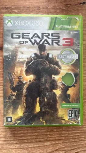 Gears Of War 3 Jogo Xbox 360