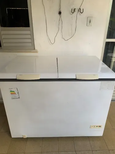 Freezer Horizontal Consul 404L 127V Branco CHB42D