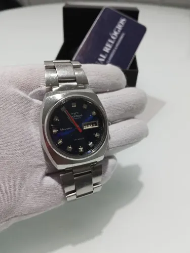 Relógio Technos Maveric Automátic Incabloc 37mm - Swiss Made