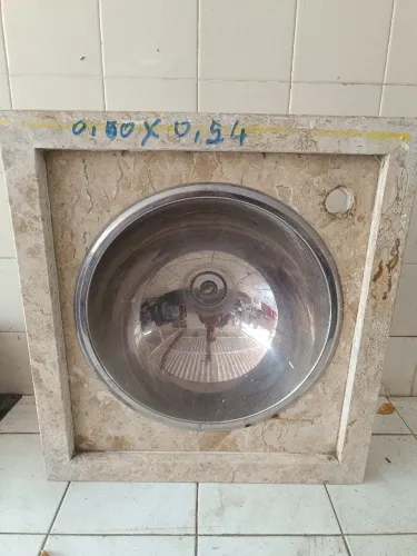 Bancada de pia de mão 
