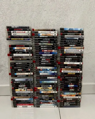 Jogos de Vídeo Games - Wii / 360 / One / PS1 / PS2 / PS3 / PS4 / PS5