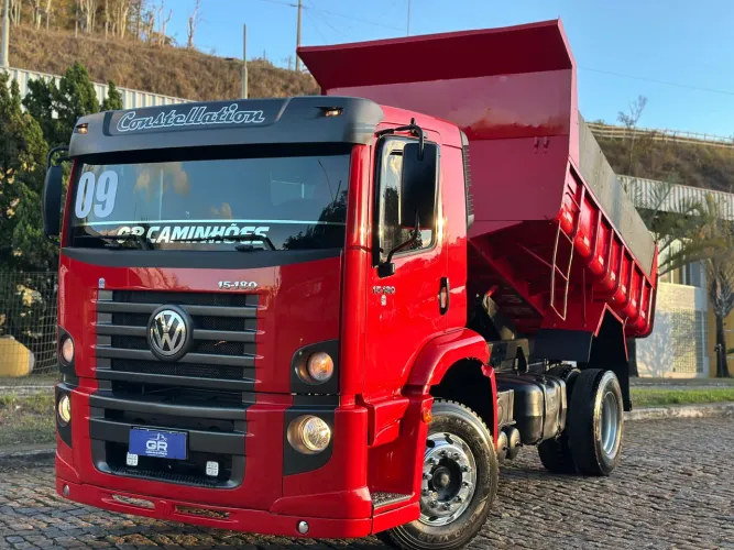 CAMINHÃO VW 15-180 2009 CAÇAMBA TOCO EXTRA