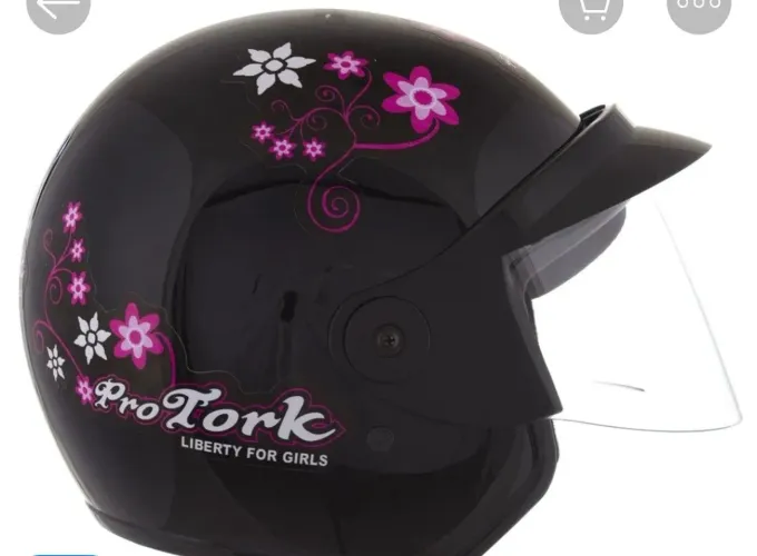 Capacete feminino