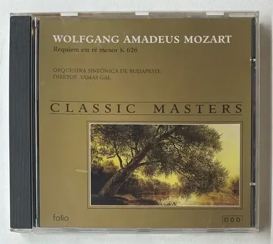 CD - Wolfgang Amadeus Mozart - Requiem Em Ré Menor K 626
