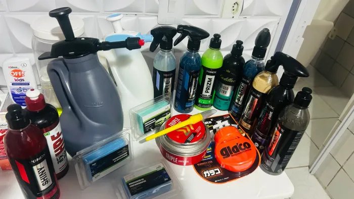KIT DE ESTÉTICA AUTOMOTIVA NOVOS