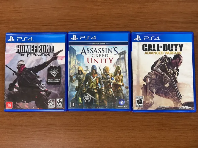 Jogos de PS4 à venda
