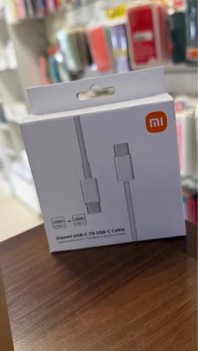 Carregador Xiaomi Tipo C p/ C ( só o cabo )