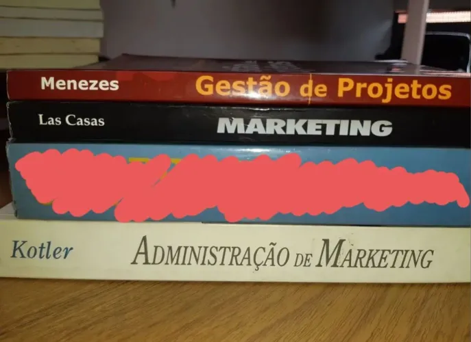 (Lote) Livros diversos Administração / Projetos / Marketing e Clipper