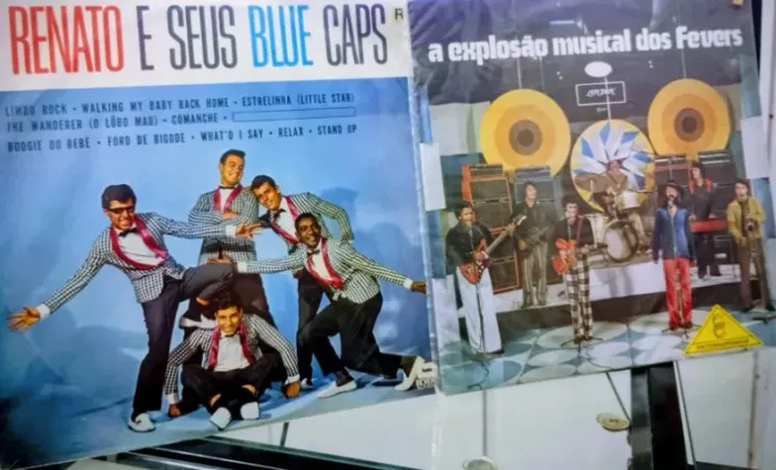 Renato e seus Blue Caps e Fevers - Dois ótimos discos de vinil