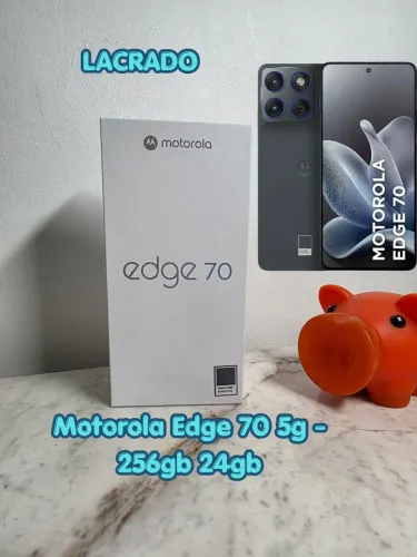 Motorola Edge 70 5G 256GB 8GB+16GB RAM Boost ? Novo Lacrado c/ Nota Fiscal