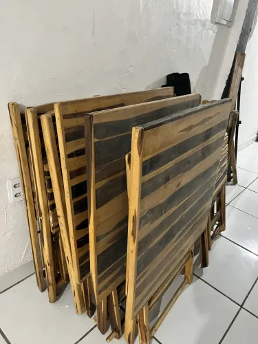 Mesa e cadeiras 3 conjuntos