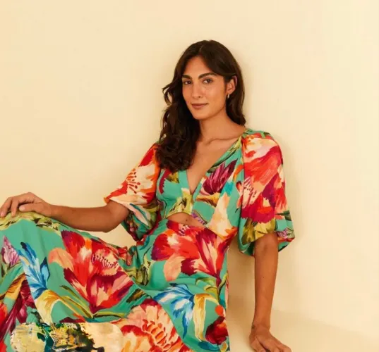 Vestido Farm Tropicarte 