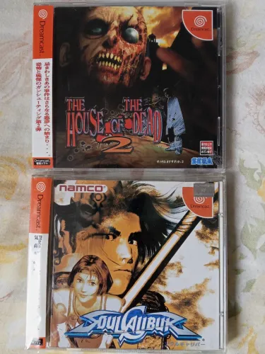 2 Jogos Originais Dreamcast