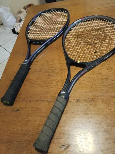Raquetes de tênis,usadas:
