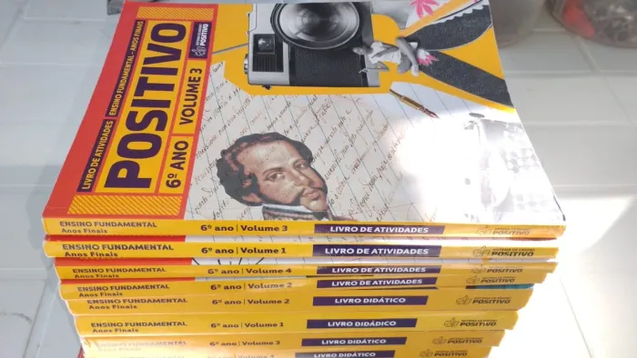 Livros 6 ano do sistema positivo colégio 2011