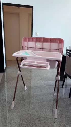 Banheira e trocador bebê