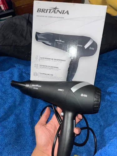 SECADOR DE CABELO BRITÂNIA + PRANCHA TAIFF