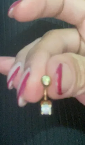 Piercing de umbigo ouro 18k 