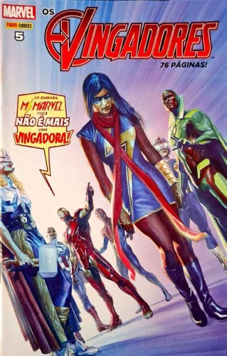 Os Vingadores: Vai embora, Mis Mavel. Você não é mais uma vingadora! - Panini Comics - 5ed