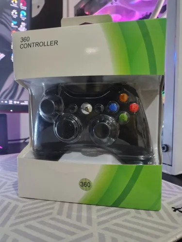 Controle Xbox 360 com fio