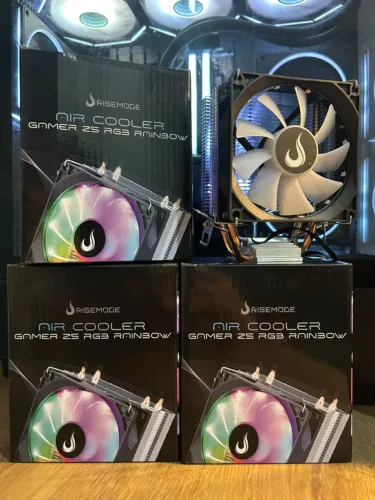 Air Cooler Rise Mode Z5 ARGB Novo/Lacrado - Parcelo