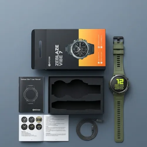Smartwatch Zeblaze Vibe 7 - Completo na Caixa (Excelente Estado)