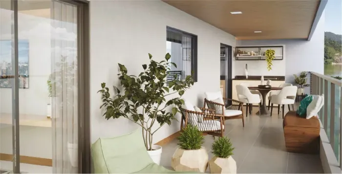 Wind Oceanica - Apartamento com 2 quartos sendo 2 suítes á venda na Quadra da Praia de Pir