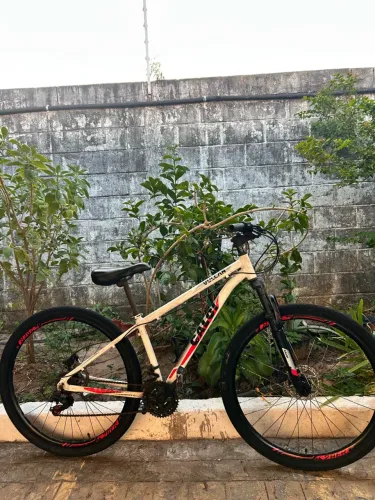 Bicicleta Caloi Vulcan Aro 29 - Branca