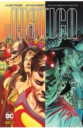 Panini Alex Ross Justiça - Volume 1 Edição Português | Edição Definitiva Dc comics 