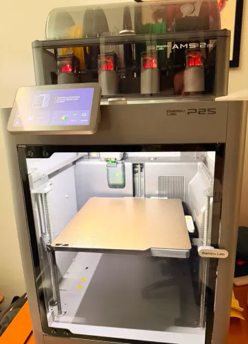 Impressora 3d Bambu Lab P2S com AMS