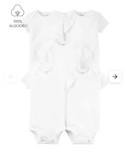CARTER'S - Kit 5 Body 18M (NOVO)
