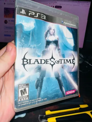jogo original para ps3 midia física - blades of time