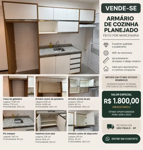 Armário de cozinha 