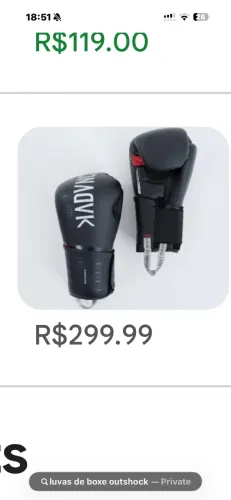 Luvas de boxe barato