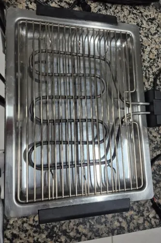 Churrasqueira elétrica - Natura Grill - 110V