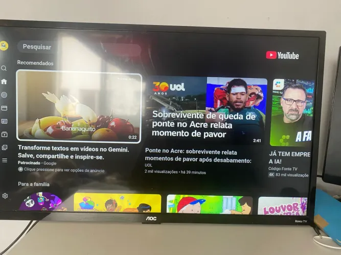 Tv Roku 32 polegadas