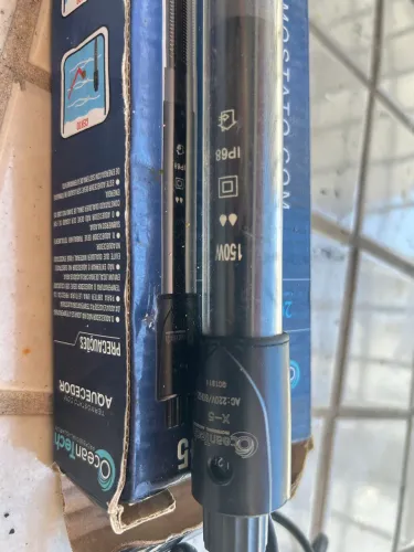 Aquecedor termostato Ocean Tech 150w