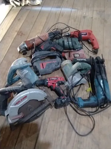Ferramentas para uso de peças 