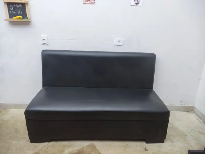 Sofá de espera para barbearia ou salao