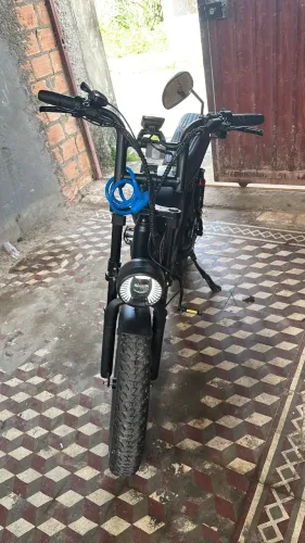 Bicicleta elétrica v35 2 bateria