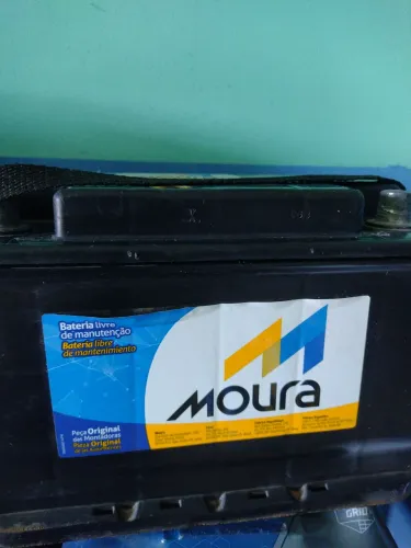 Bateria Seminova 75 amperes MOURA ORIGINAL