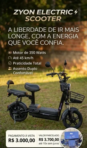 Zyon Electric Scooter 2026 - 0 km | 350W |