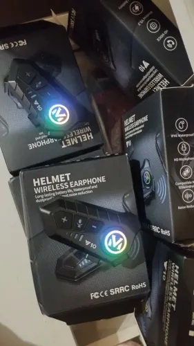 Intercomunicador Fone de capacete V10 - Novo