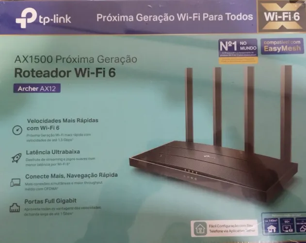 Roteador wi-fi 6 AX1500