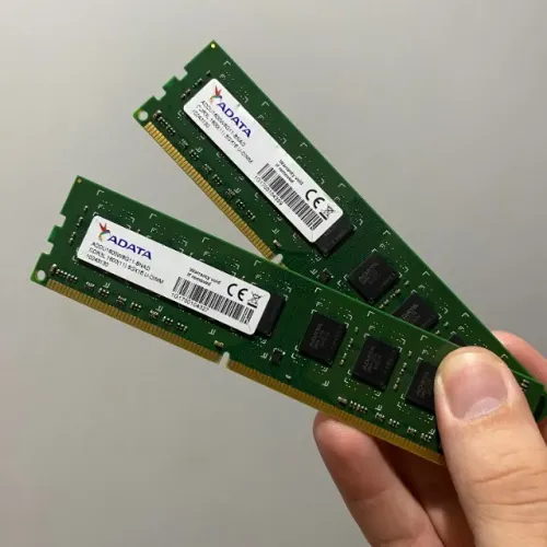 Memória Ram Desktop 16GB DDR3 1600MHz Adata Verde ADDU1600W8G11-BNAD ( 2 x 8GB )