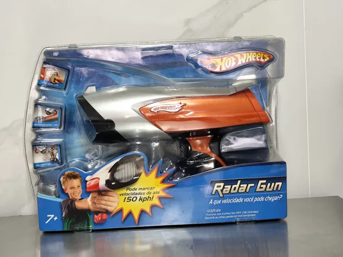 Pistola Radar Hot Wheels Radar Gun Mattel 2006 - Novo E Lacrado.
